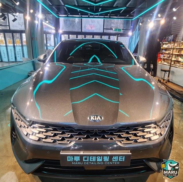 기아 K5 광택 완성